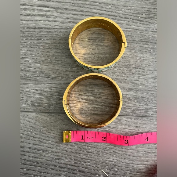 Kate Spade On The Ball and Make The Rounds Bangle Bracelets Bundle lot of 2 - Picture 10 of 12